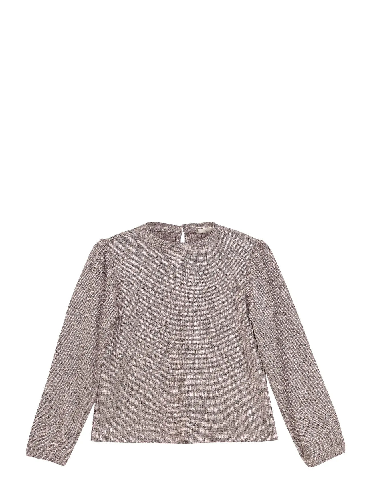 Minymo Blouse Ls, 104, Grey, Overdele > Bluser & Tunikaer, Børn