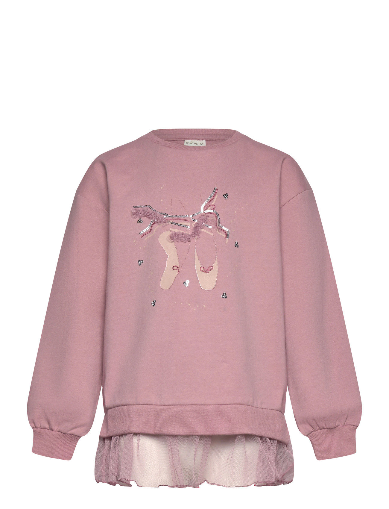 MINYMO Sweatshirt Ls Pink - 98 - Kinder