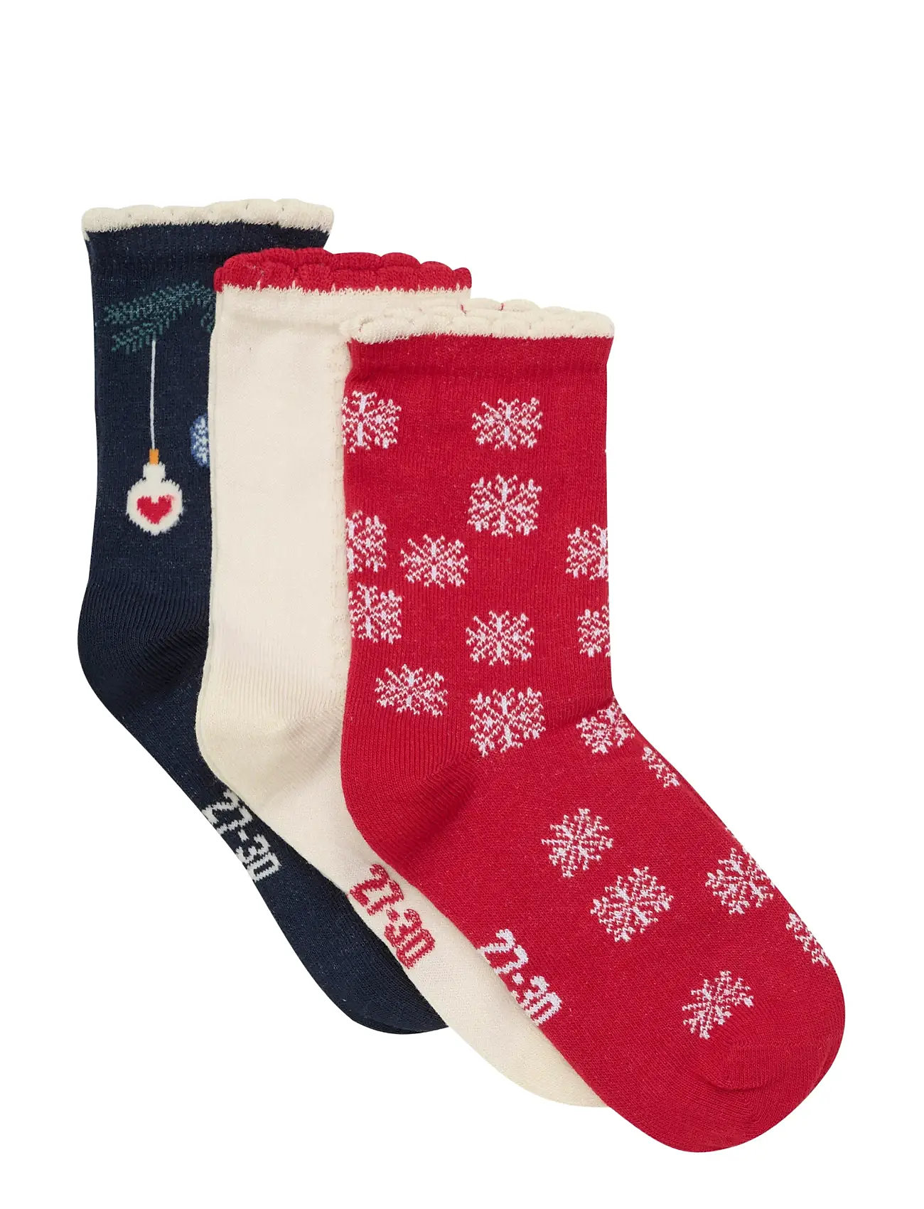 Minymo 3-Pack Socks, 23 , Multi/patterned, Sokker & Strømpebukser > Sokker, Børn