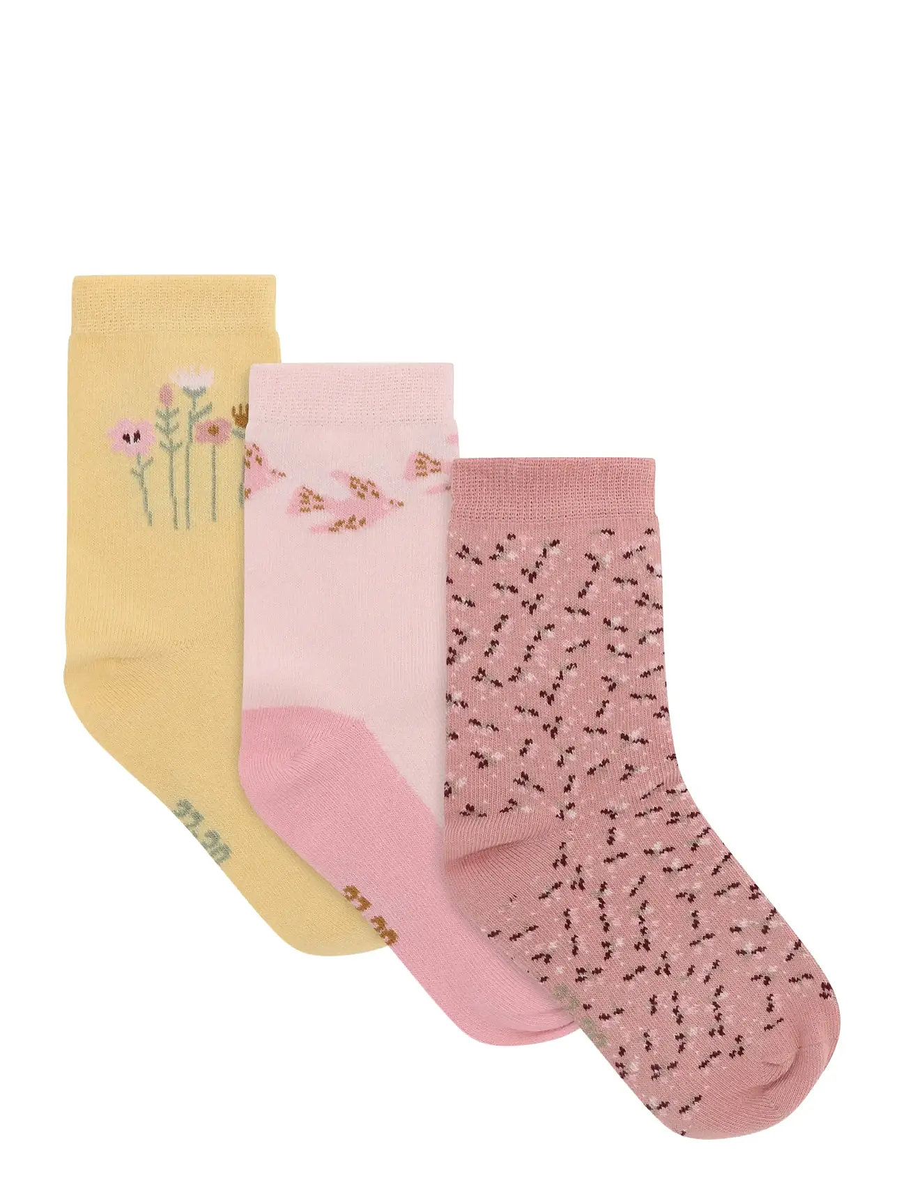 Minymo 3-Pack Socks, 23 , Multi/patterned, Sokker & Strømpebukser > Sokker, Børn