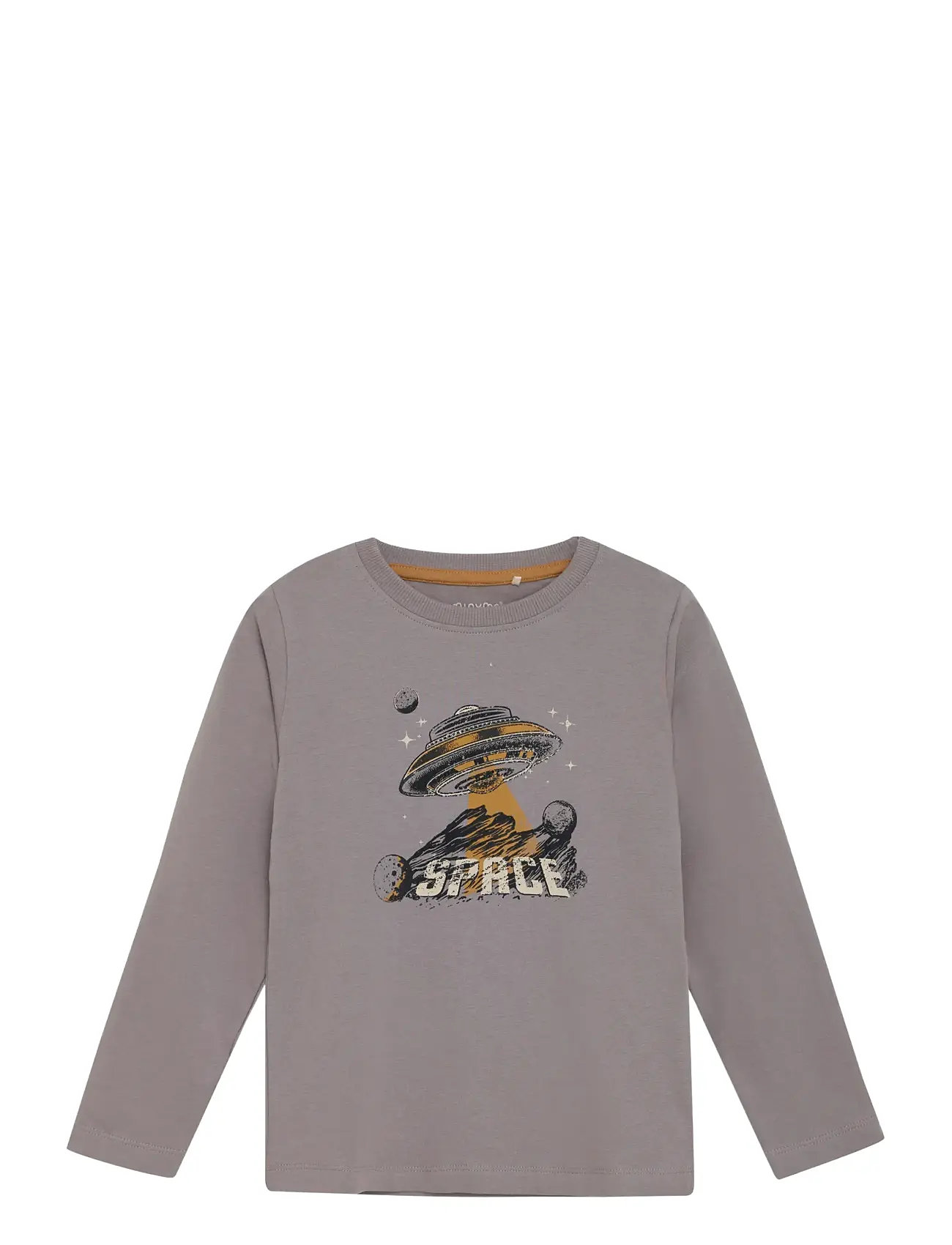 Minymo T-Shirt Ls, 98, Grey, T-Shirts > Langærmede T-shirts, Børn