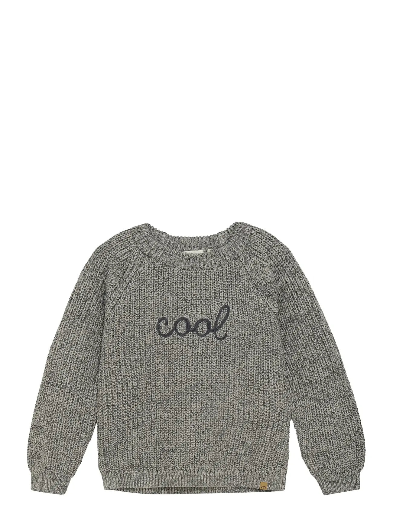 Minymo Pullover Knit, 104, Grey, Strik > Pullovere, Børn