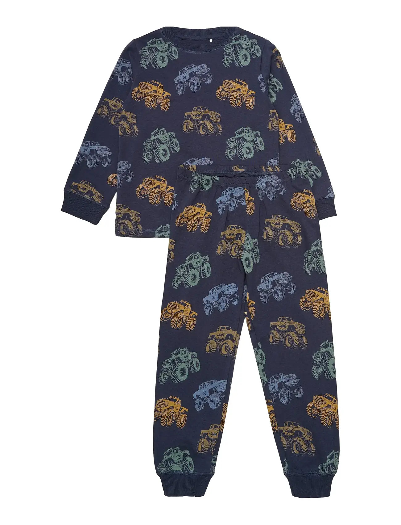 Minymo Pyjamas Ls Set Aop, 122, Multi/patterned, Pyjamas > Pyjamas-Sæt, Børn