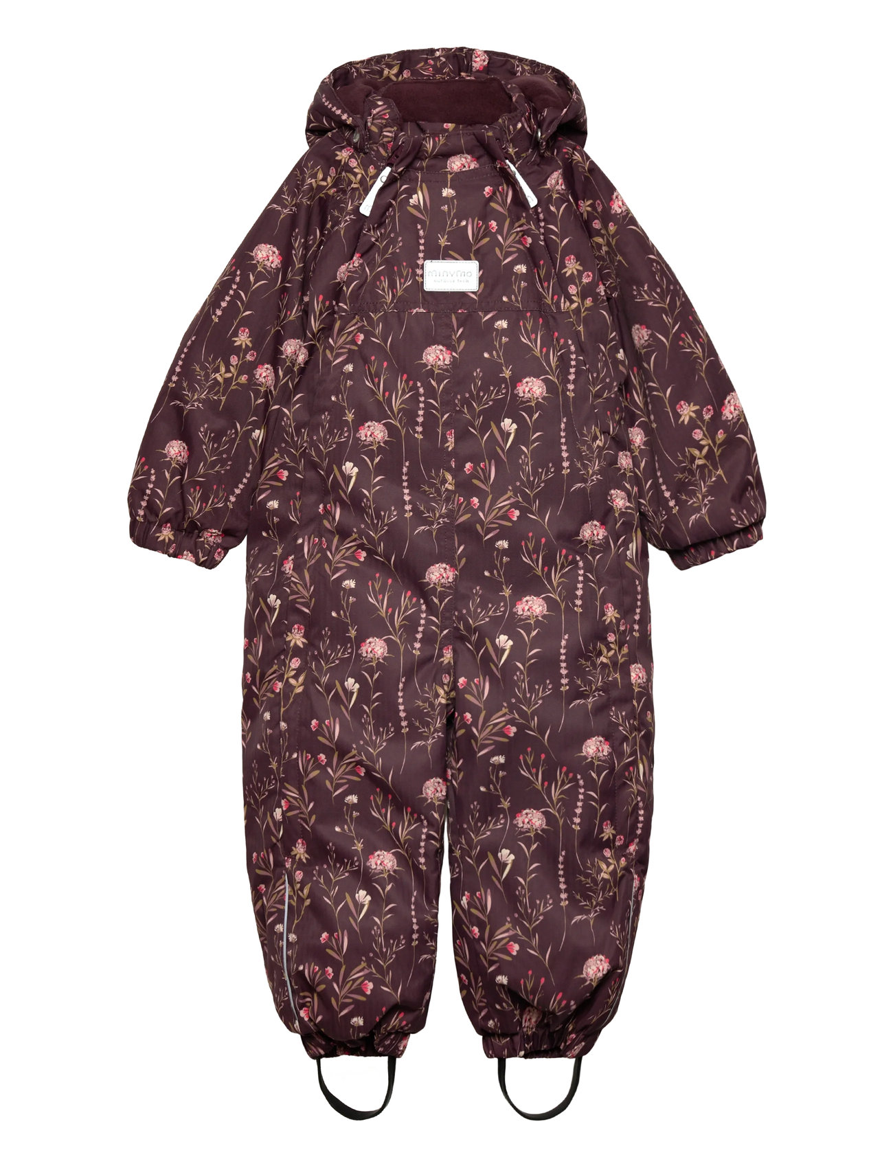 MINYMO Snow Anzug Aop Burgundy - 86 - Kinder