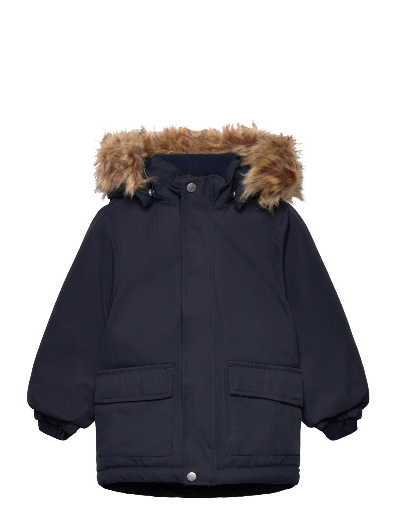 Minymo Snow Jacket, 134, Navy, Sneskibeklædning > Sneskijakke, Børn