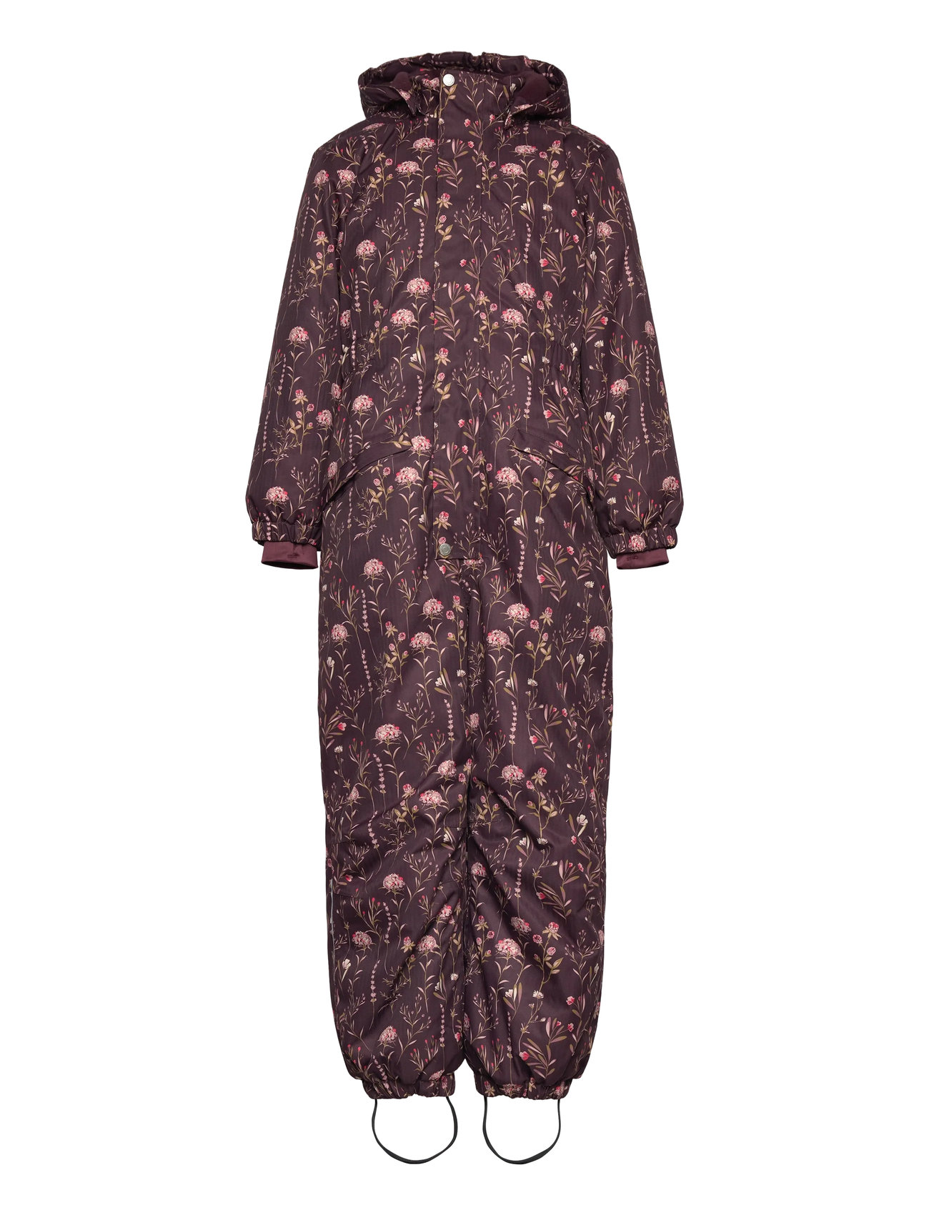 MINYMO Snow Anzug Aop Burgundy - 92 - Kinder