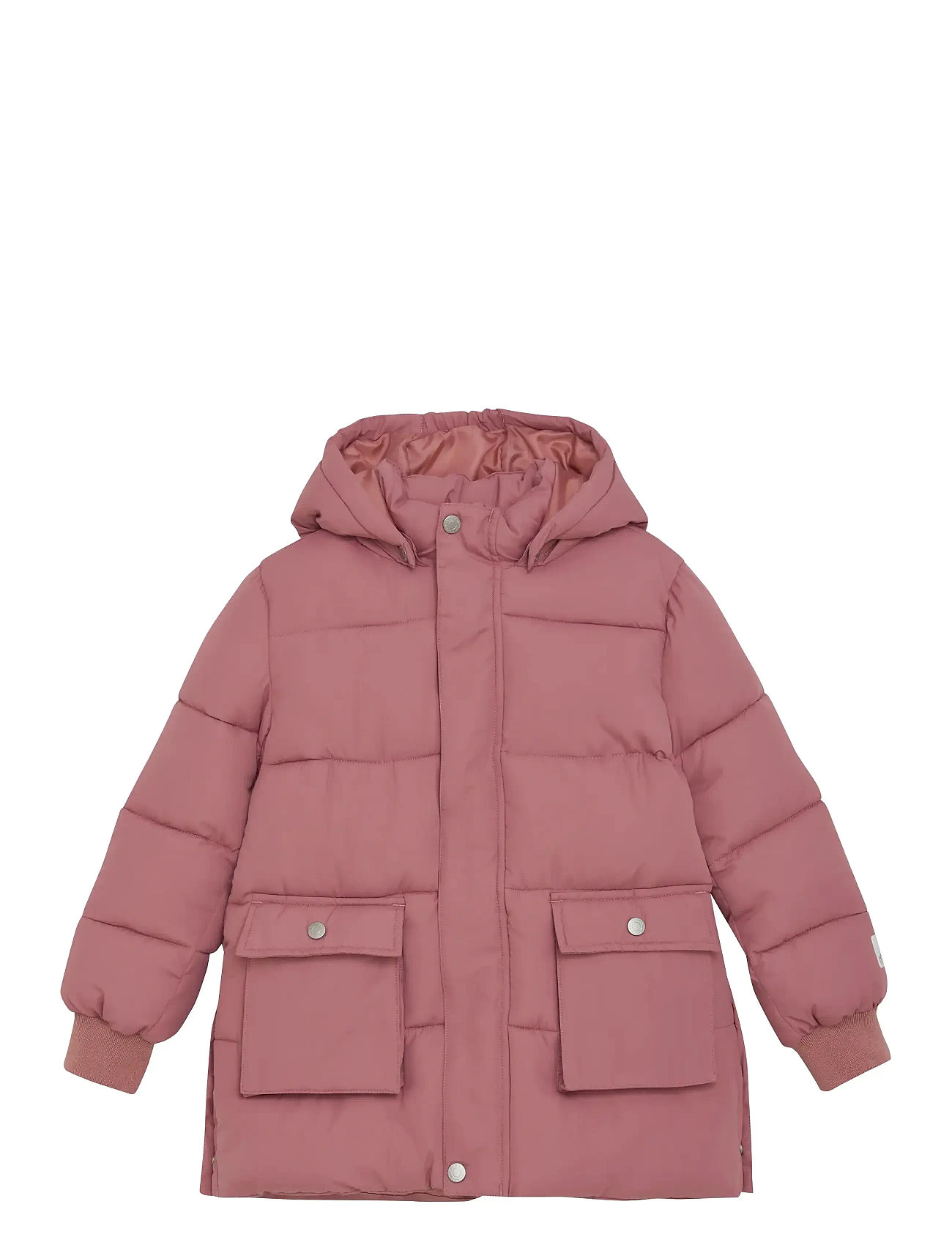 MINYMO Quilted Long Jacke Pink - 128 - Kinder