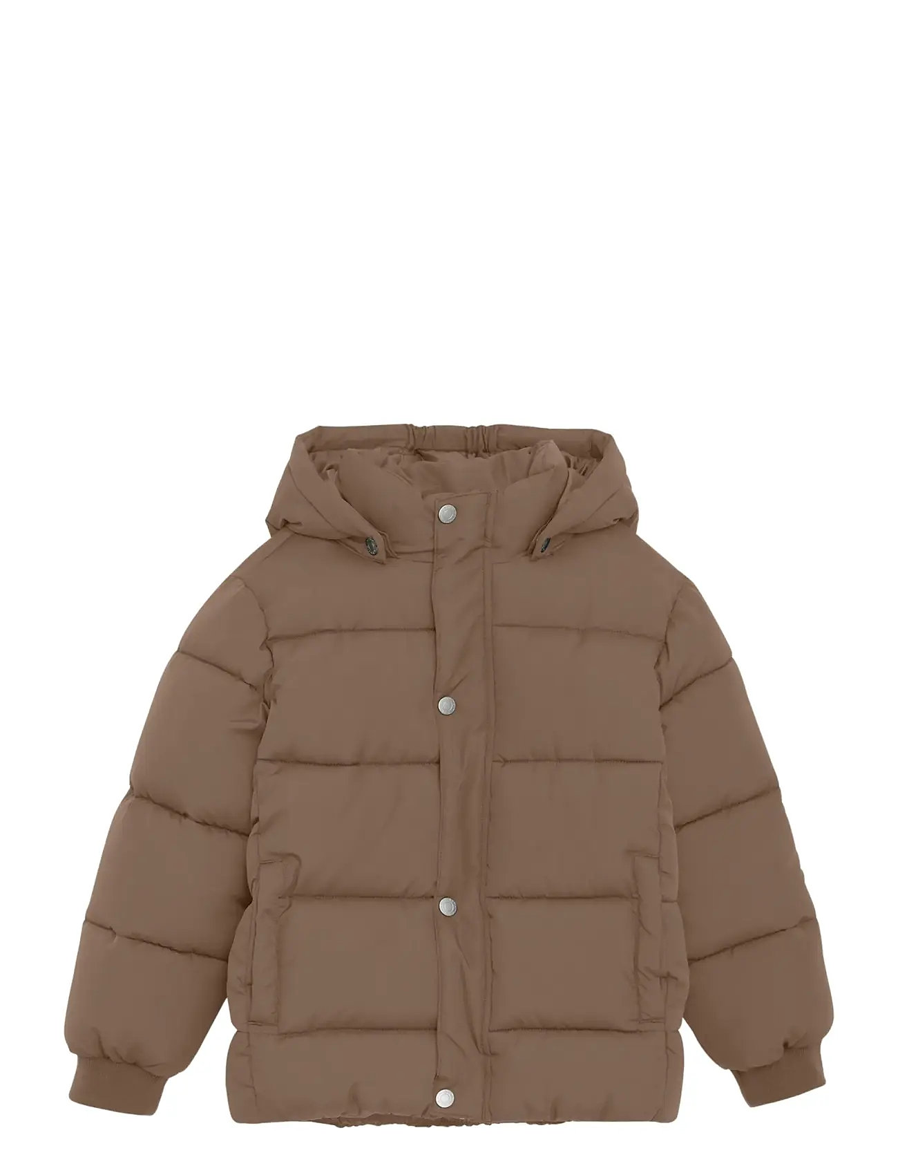 MINYMO Quilted Jacke Solid Braun - 116 - Kinder