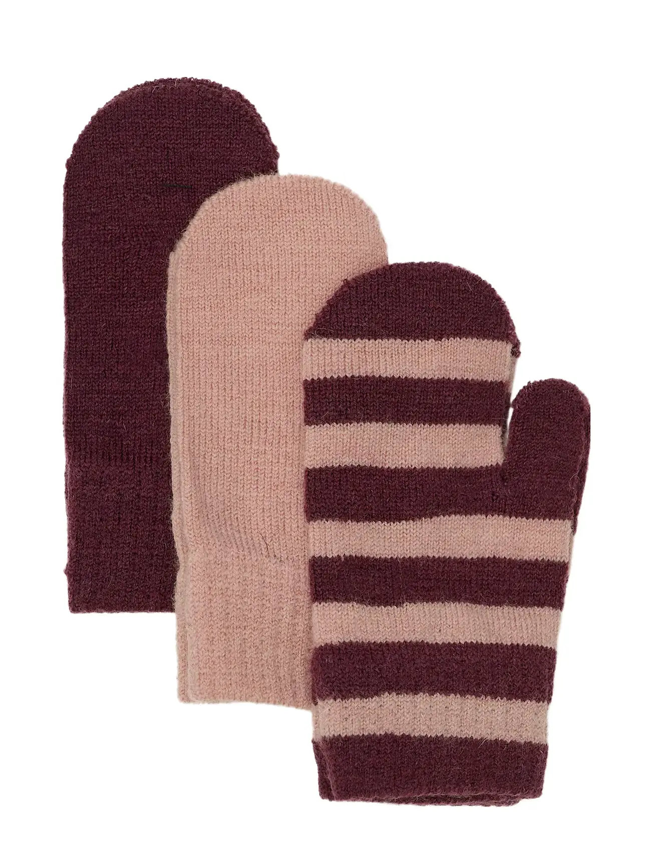 MINYMO Magic Handschuhe Knit 3-Pack Navy - 3-6Y - Kinder