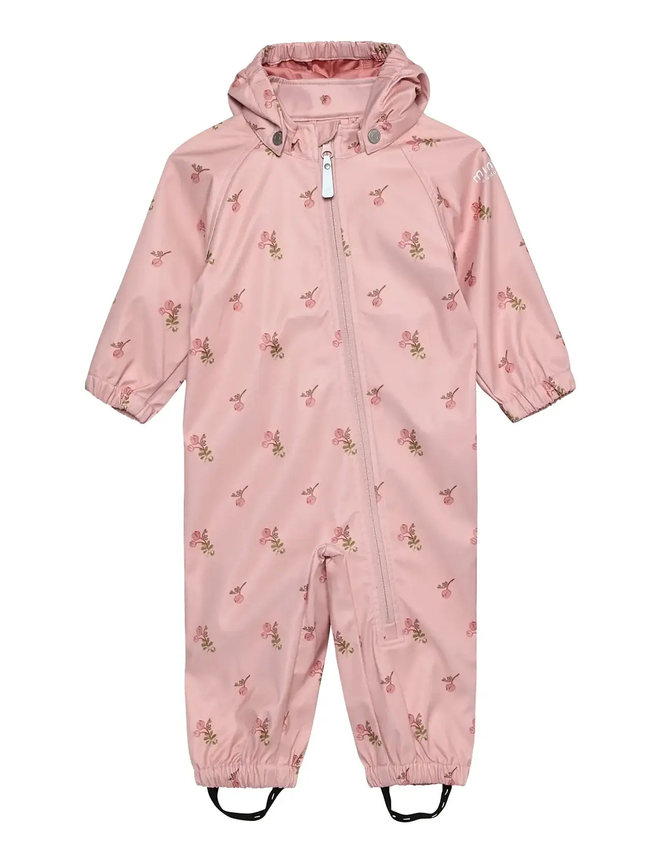Minymo Softshell Suit Aop, 104, Pink, Overalls > Softshell-Overalls, Børn