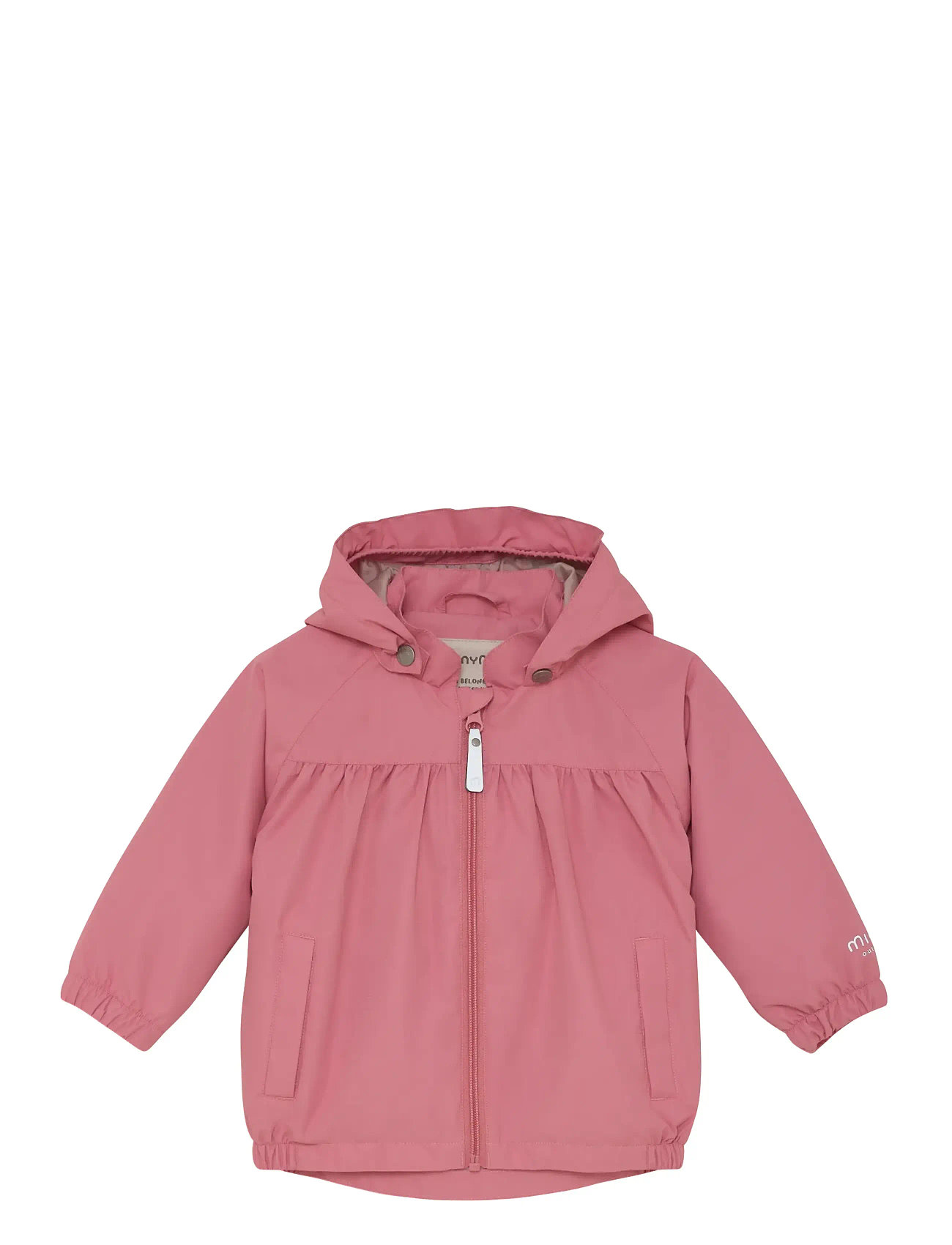 Minymo Jacket - Solid, 92, Pink, Jakker & Frakker > Windbreaker, Børn