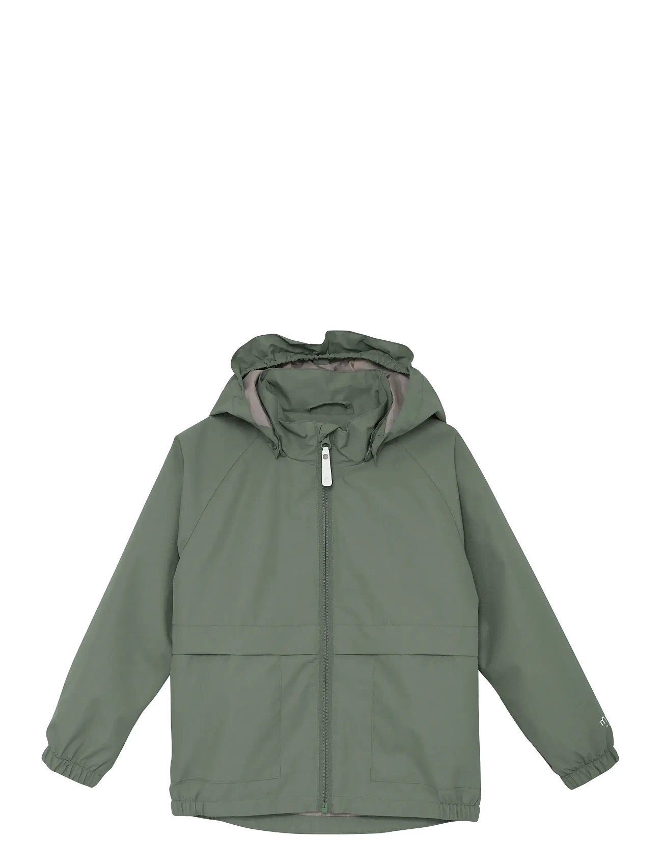 Minymo Jacket - Solid Color, 122, Green, Regntøj > Jakker, Børn