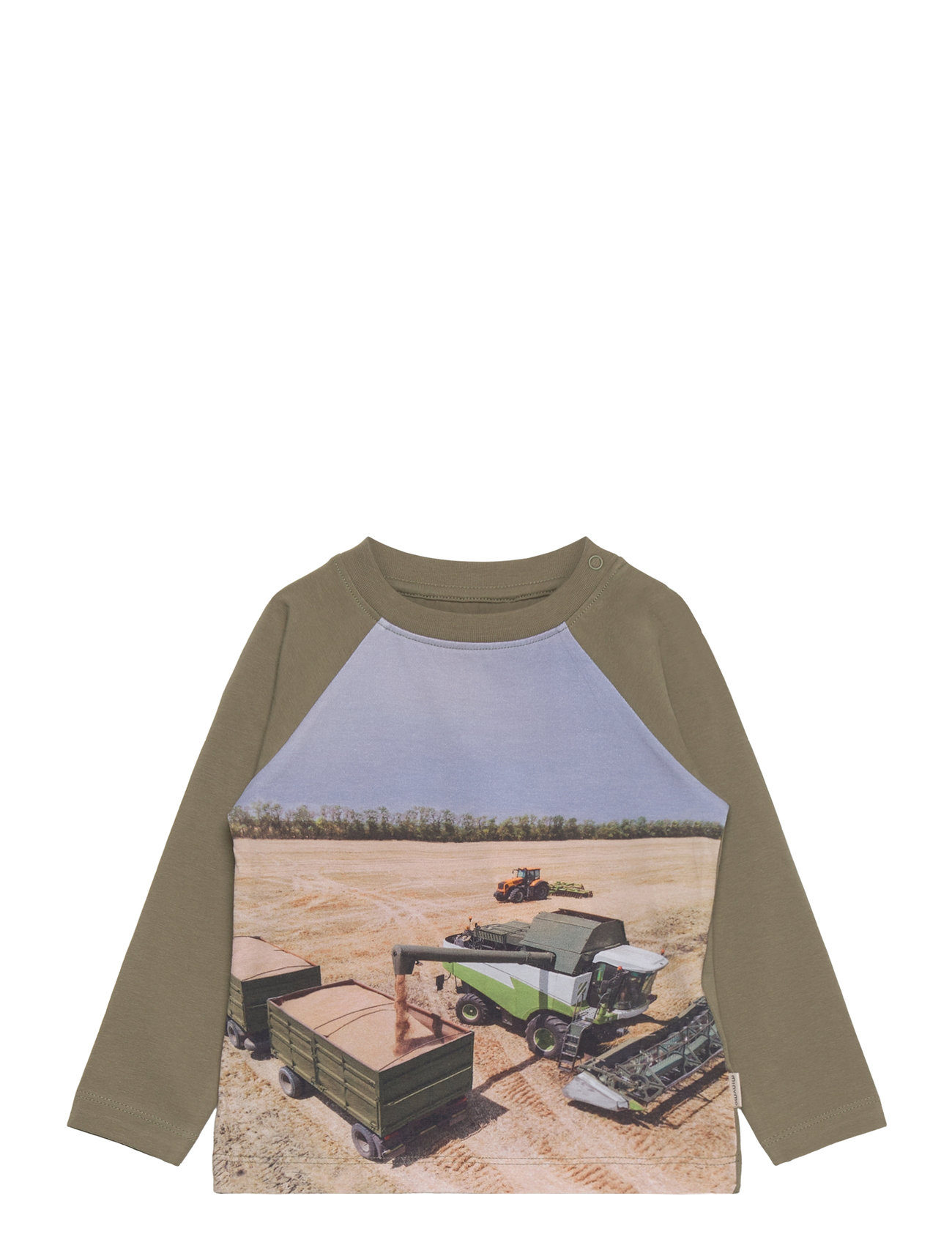 T-Shirt Ls Green Minymo 178499