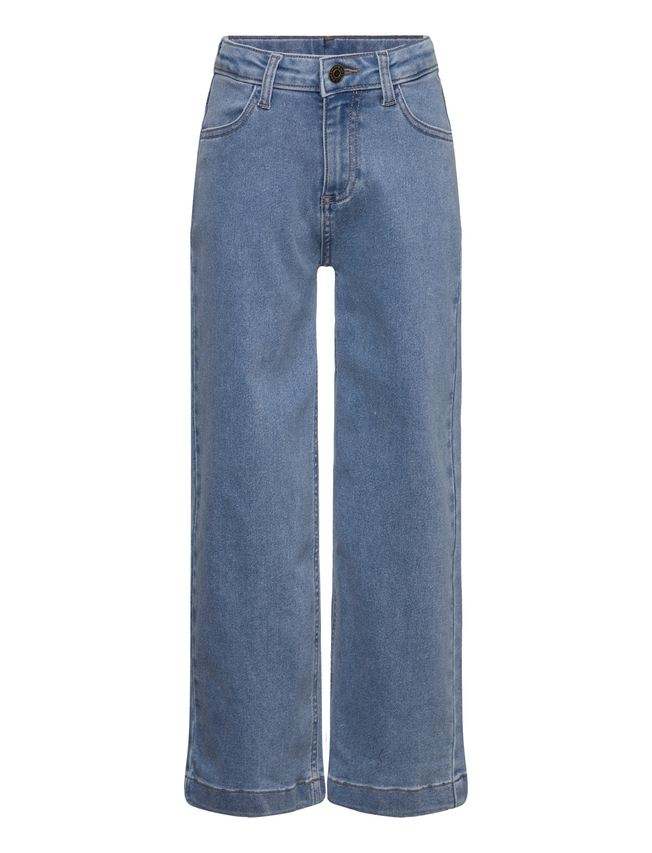 Minymo Jeans Girls Wide Loose Fit Blå