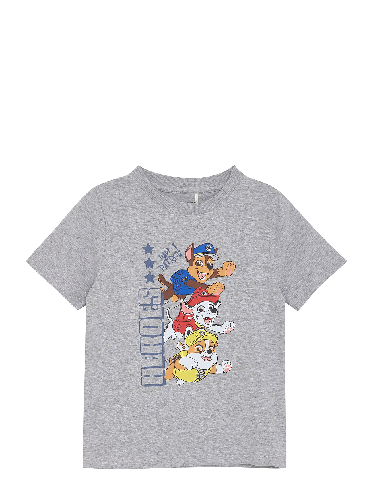 Minymo T-Shirt Ss, 110, Grey, T-Shirts > Kortærmede, Børn