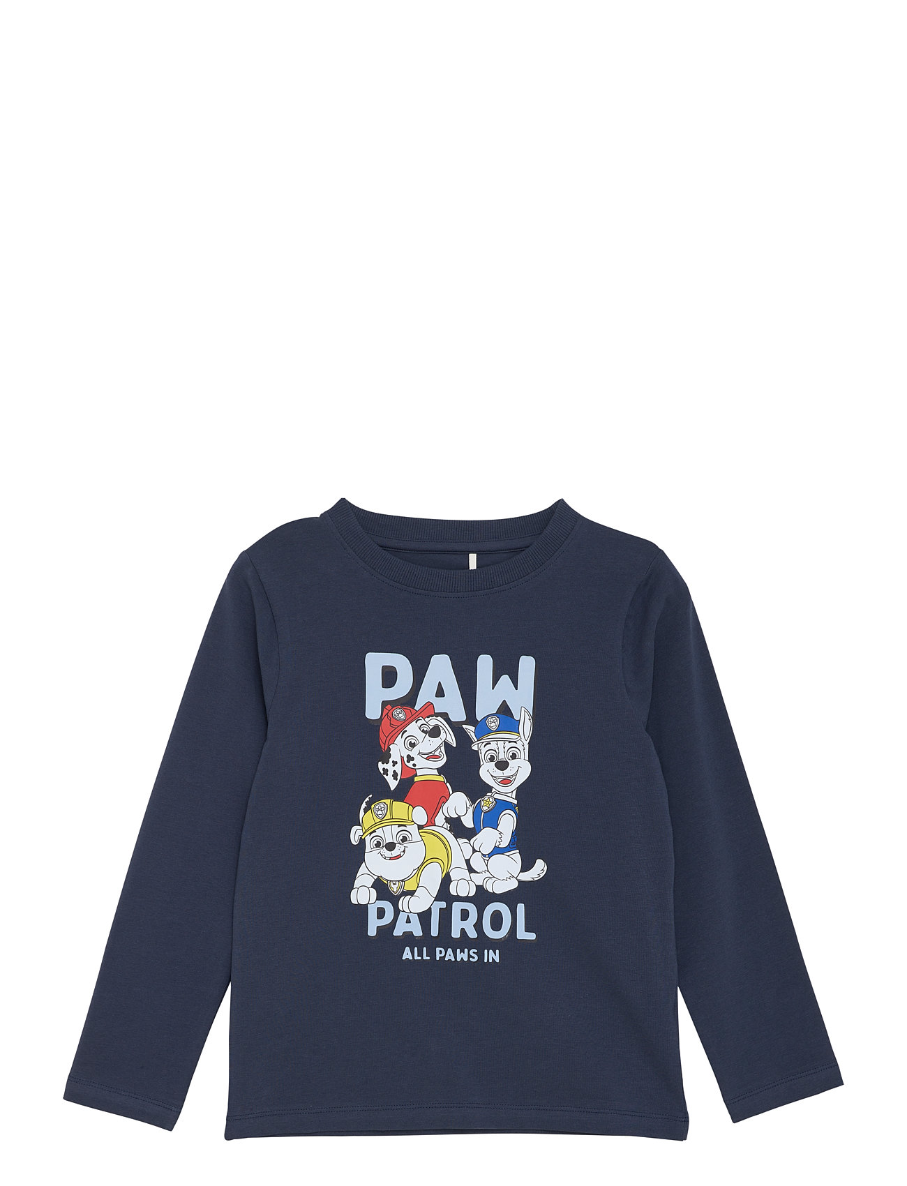 Minymo T-Shirt Ls, 110, Navy, T-Shirts > Langærmede T-shirts, Børn
