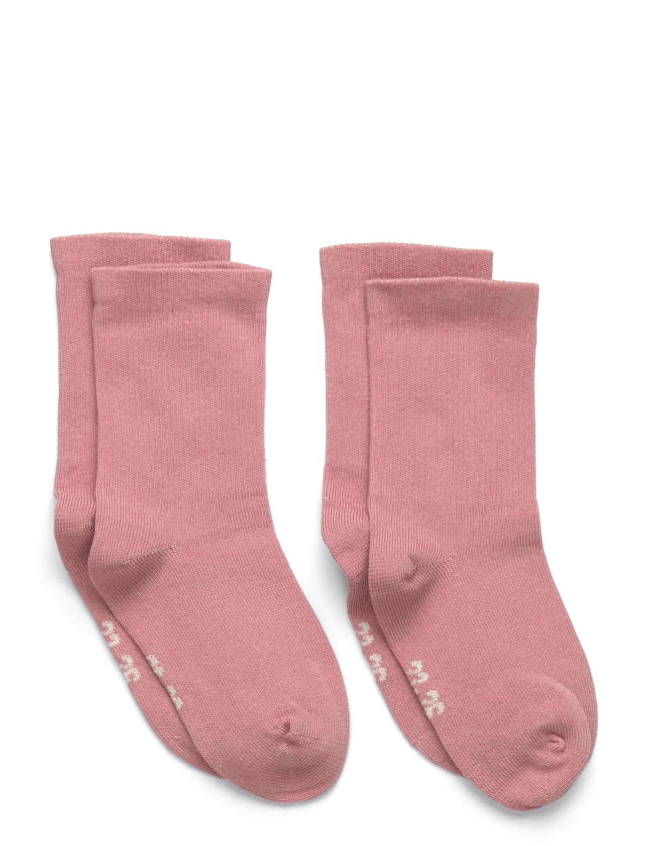 Minymo Perfect Basic Socks (2-Pack), 23 , Pink, Sokker & Strømpebukser > Sokker, Børn