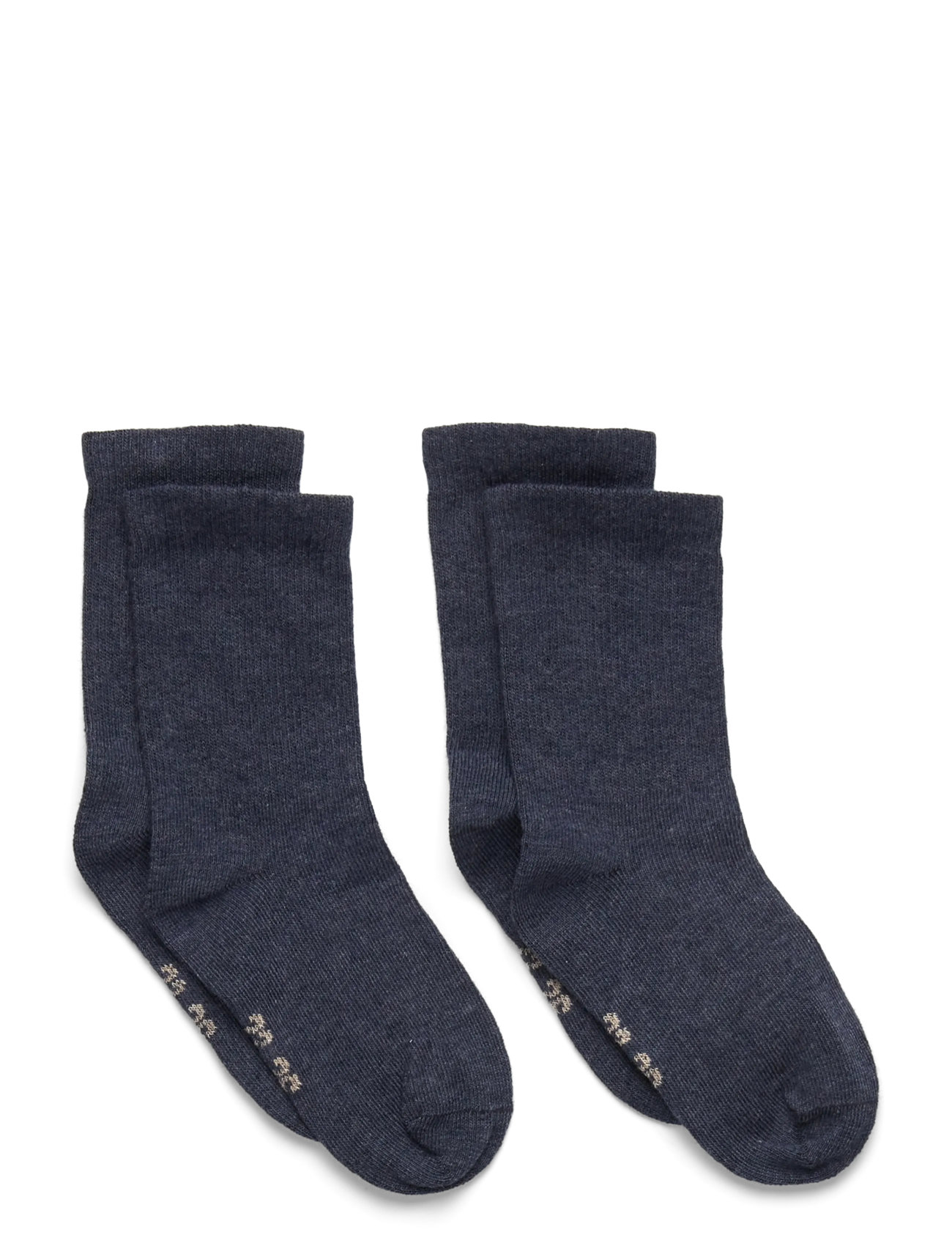 Minymo Perfect Basic Socks (2-Pack), 27 , Navy, Sokker & Strømpebukser > Sokker, Børn