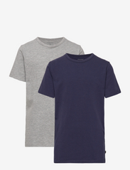 Basic 32 -T-shirt SS (2-pack) - DARK NAVY