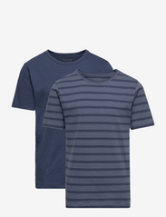 Basic 32 -T-shirt SS (2-pack) - NEW NAVY