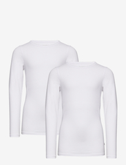 Basic 35 -T-shirt LS (2-pack) - WHITE