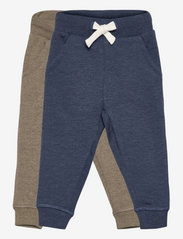 Basic 36 -Sweat pant (2-pack) - ENSIGN BLUE