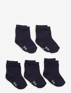 Ankle sock -solid (5-pack) - strømper & undertøj - dark navy