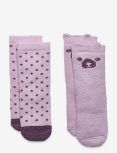 Baby sock (2-pack) - strømper - lavender frost