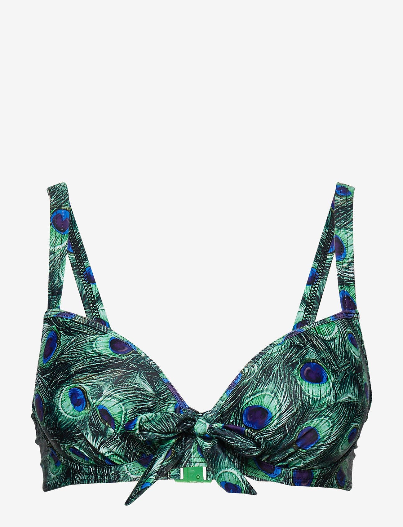 peacock print swimsuit