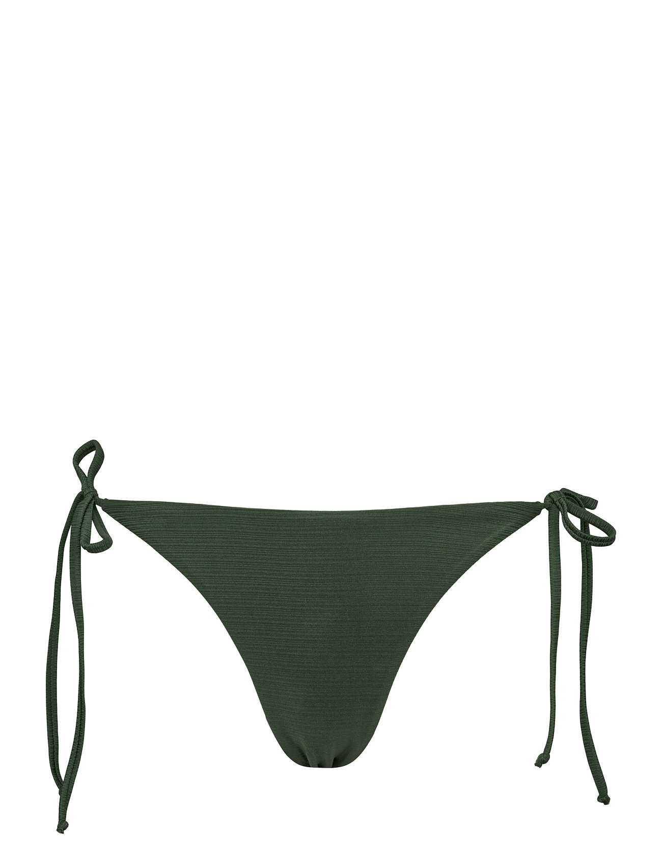 Belize Tai Cord Swimwear Bikinis Bikini Bottoms Side-tie Bikinis Khaki Green Missya