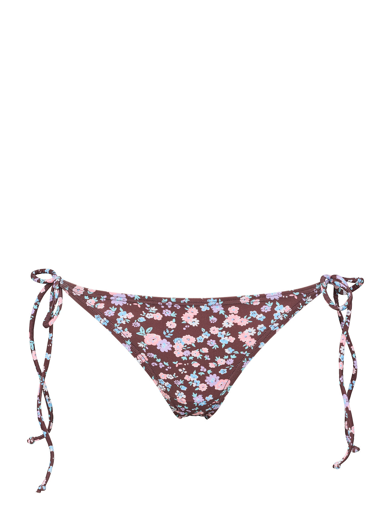 Trinidad Tai Cord Swimwear Bikinis Bikini Bottoms Side-tie Bikinis Brown Missya