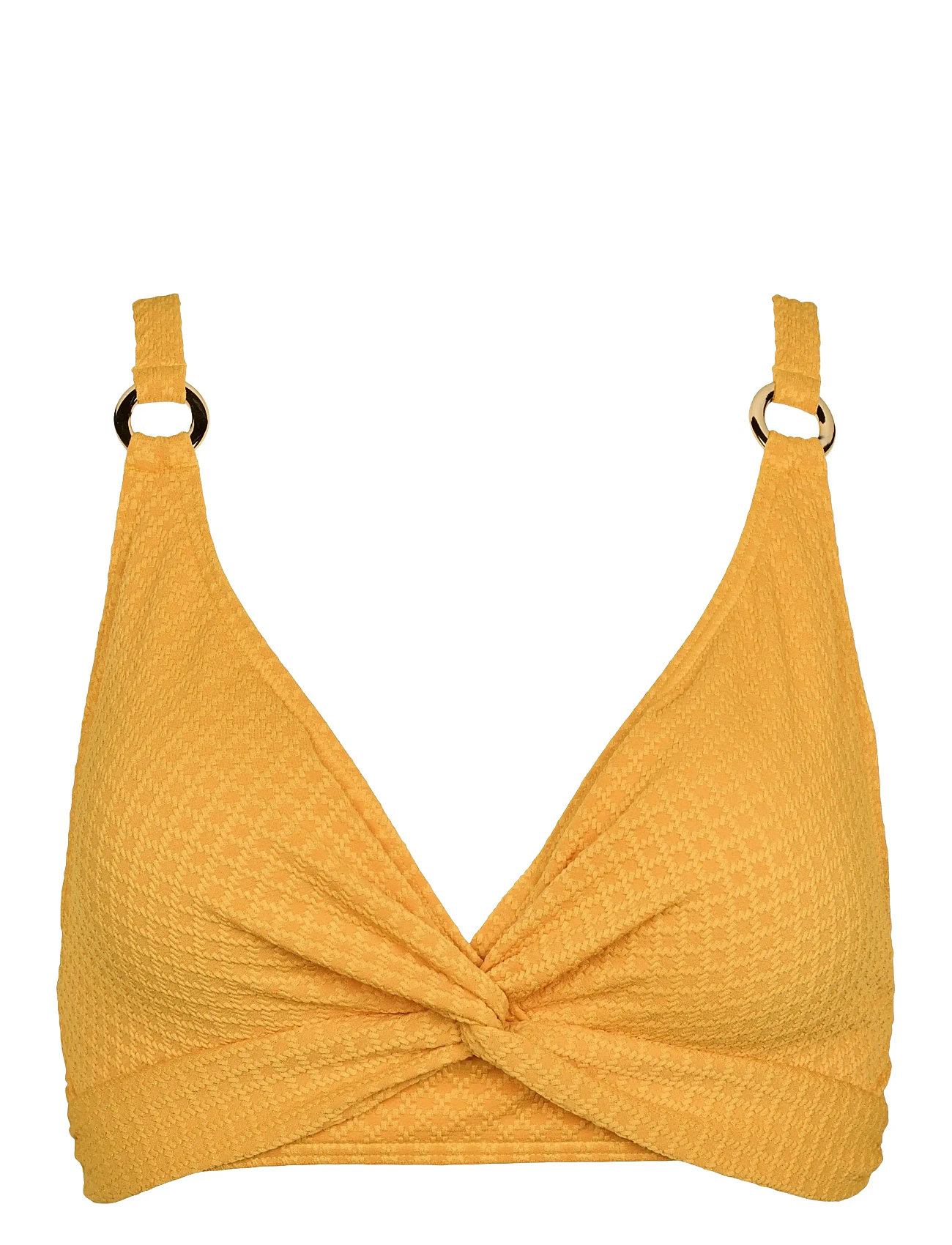 MISSYA Lucca Oberteil Jacquard Gelb - 36 - Damen