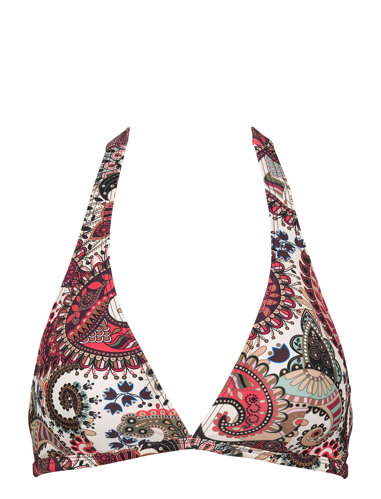 Genova Top Swimwear Bikinis Bikini Tops Triangle Bikinitops Burgundy Missya