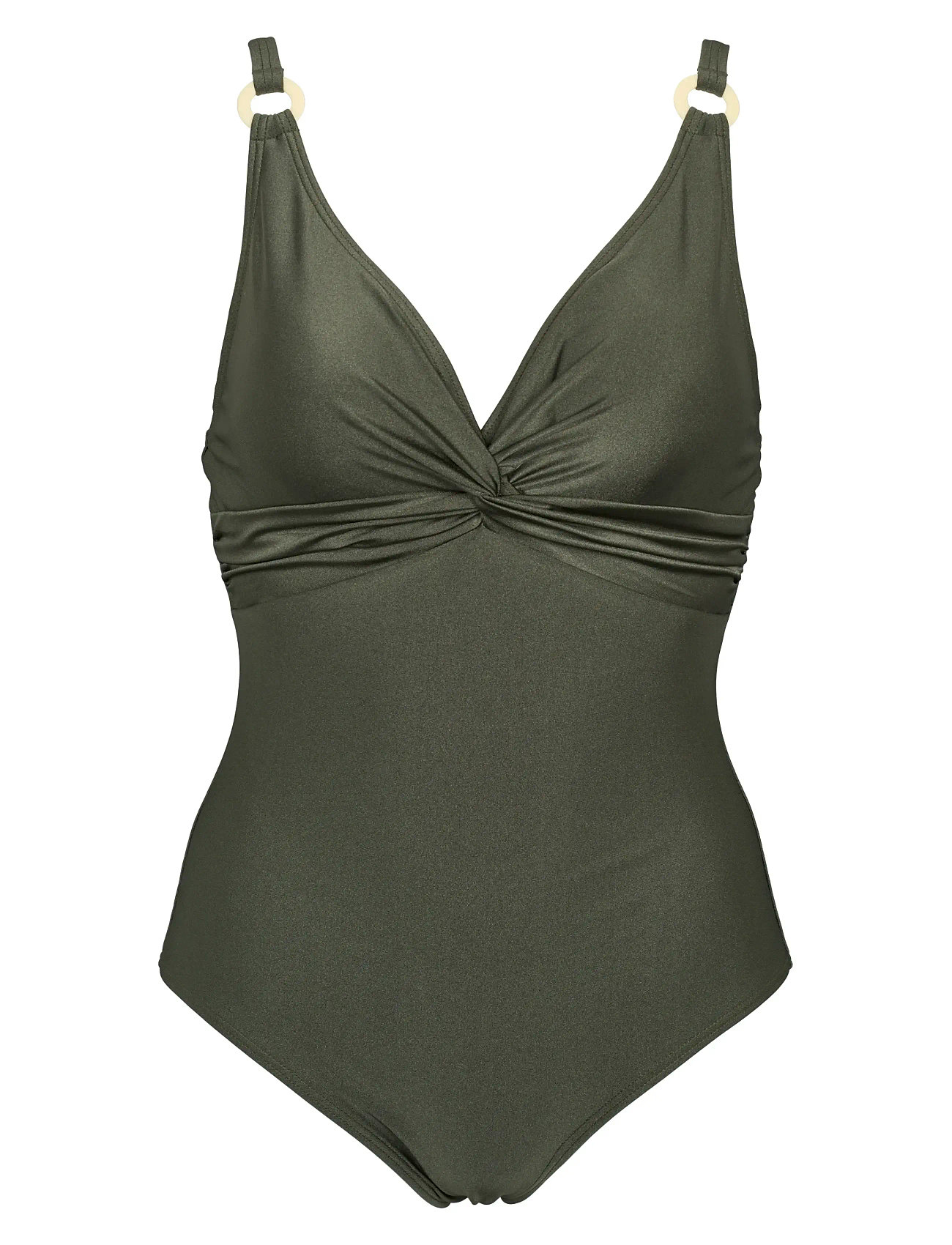 MISSYA Lucca Badeanzug Solid Khaki - 42 - Damen