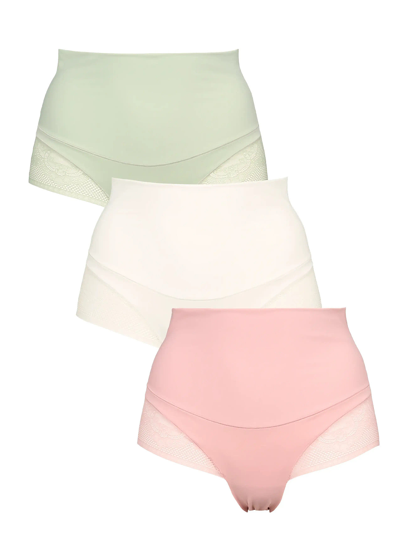 Missya Seamless Tai Light Shape 3-Pack, L, White, Trusser > Trusser, Dame