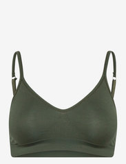Lucia bra top solid - ARMY GREEN
