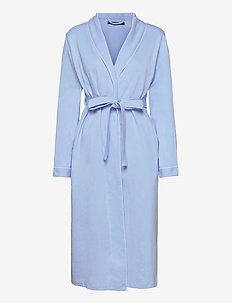 Fiona robe cotton - bathroom textiles - chambray blue