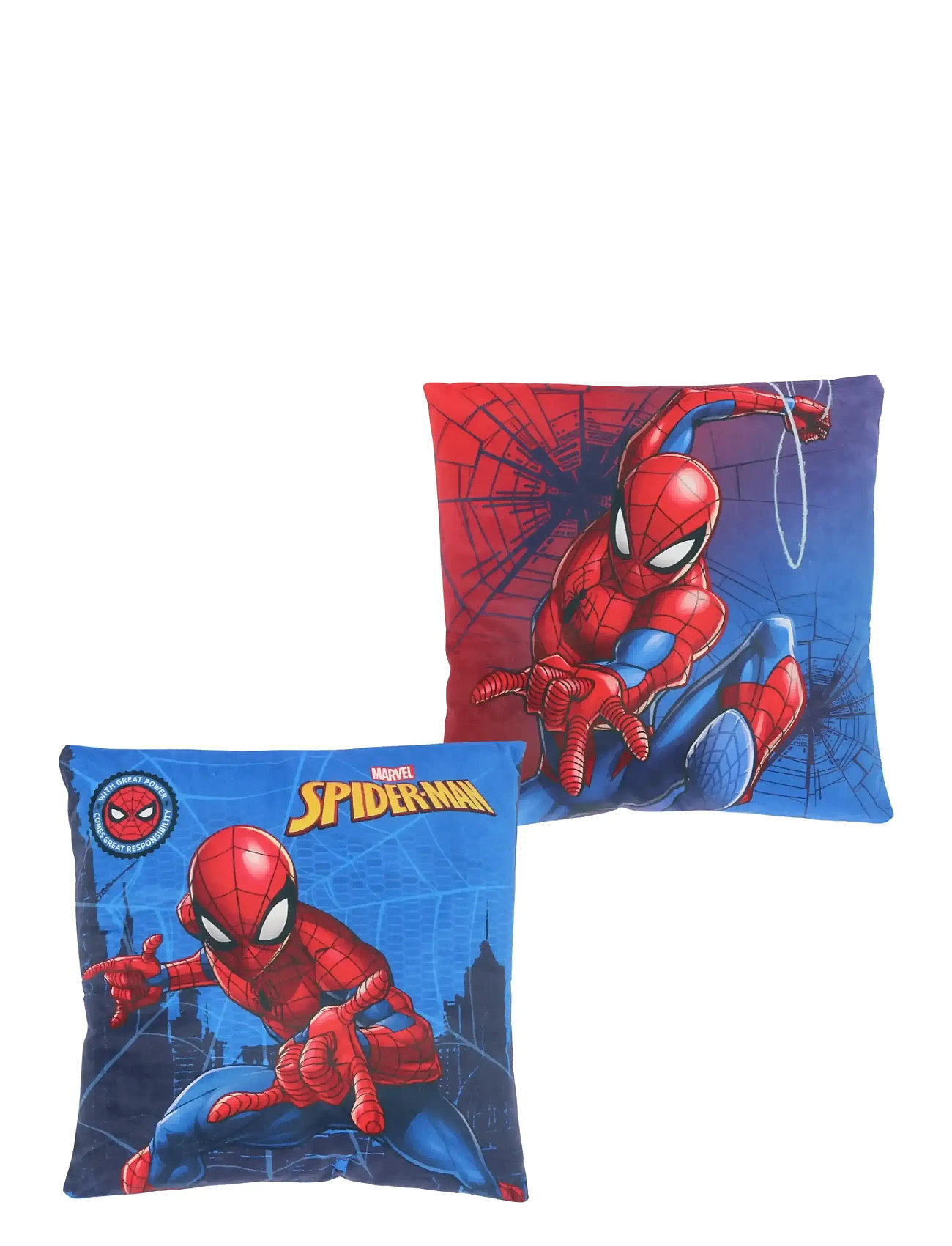 Spider-man Cushion, One Size, Blue, Indretning Til Børn > Puder, Børn