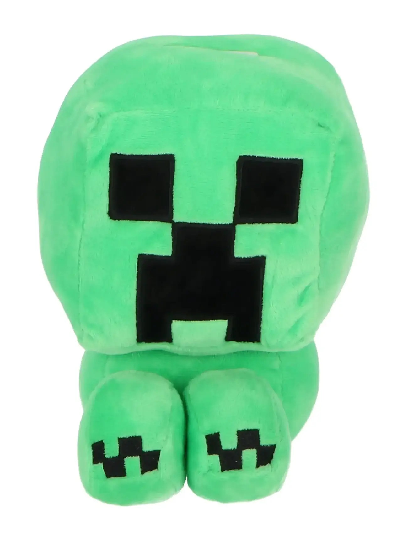 Minecraft Coinbank, One Size, Green, Soft Legetøj > Stuffed Animals, Børn