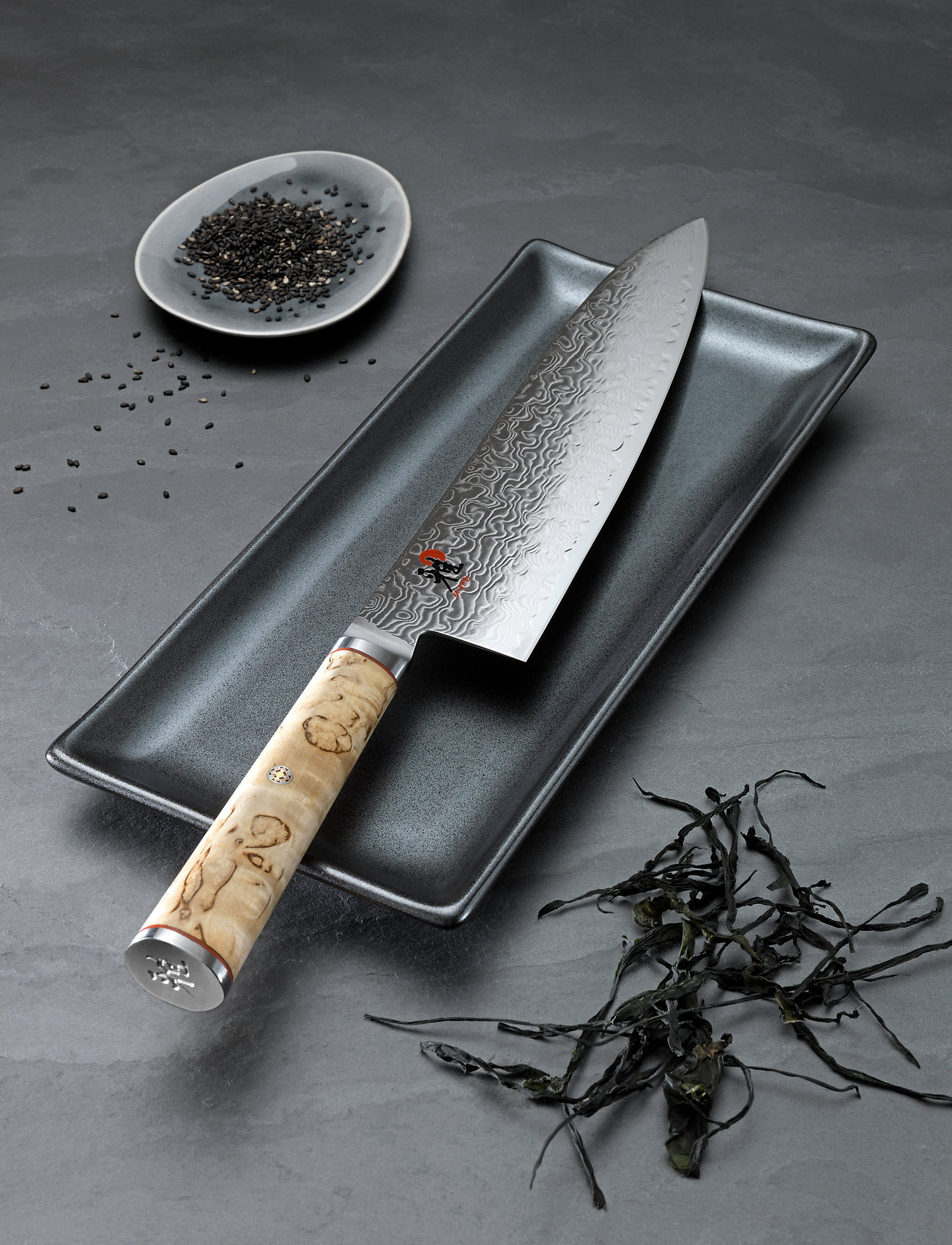Miyabi Santoku, 18 cm, L:18 cm, Silver, Knive Og Tilbehør > Santokuknive, Unisex