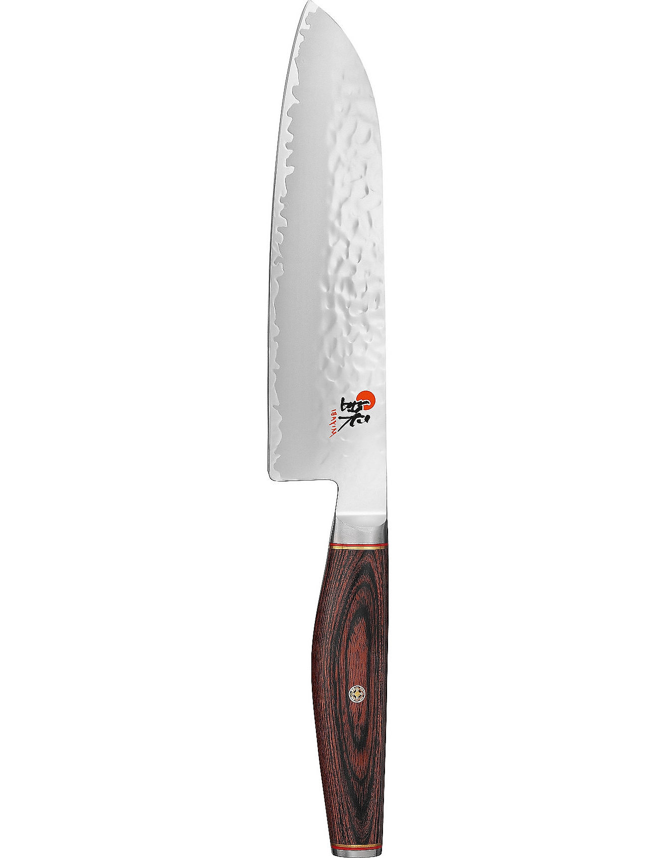 Santoku, 14 Cm Home Kitchen Knives & Accessories Santoku Knives Brown Miyabi