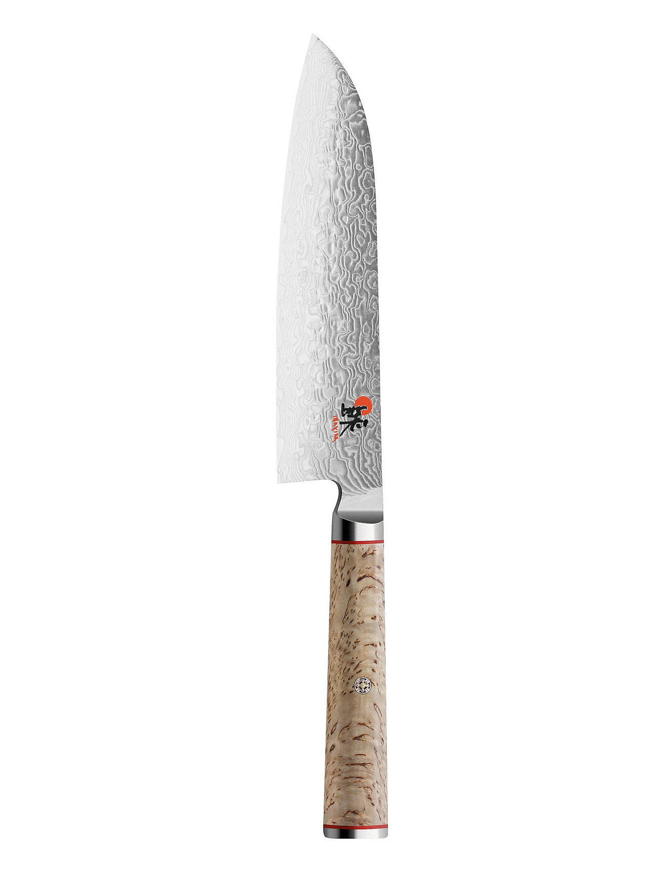Santoku, 18 Cm Home Kitchen Knives & Accessories Santoku Knives Silver Miyabi