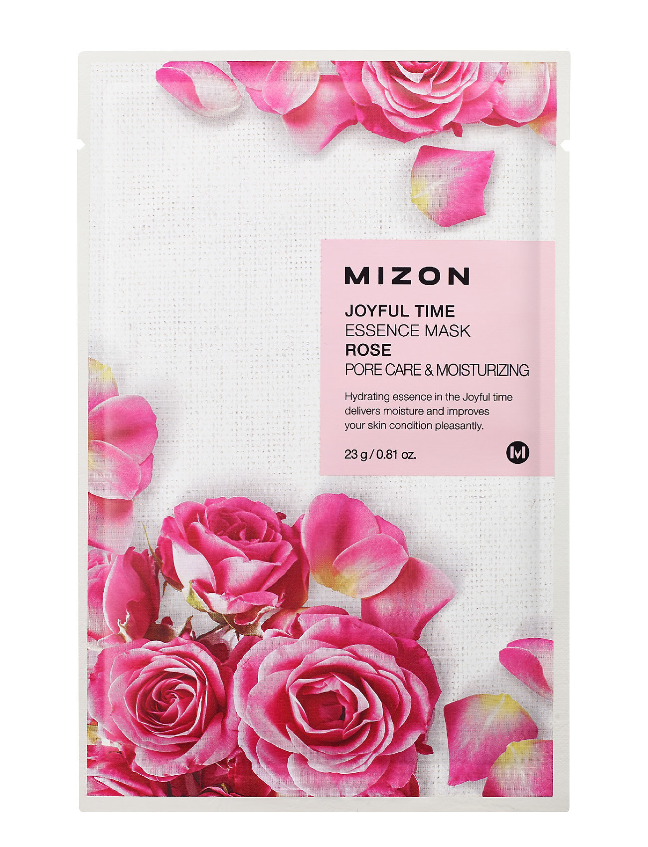 Joyful Time Mask Rose Beauty WOMEN Skin Care Face Sheet Mask Nude MIZON