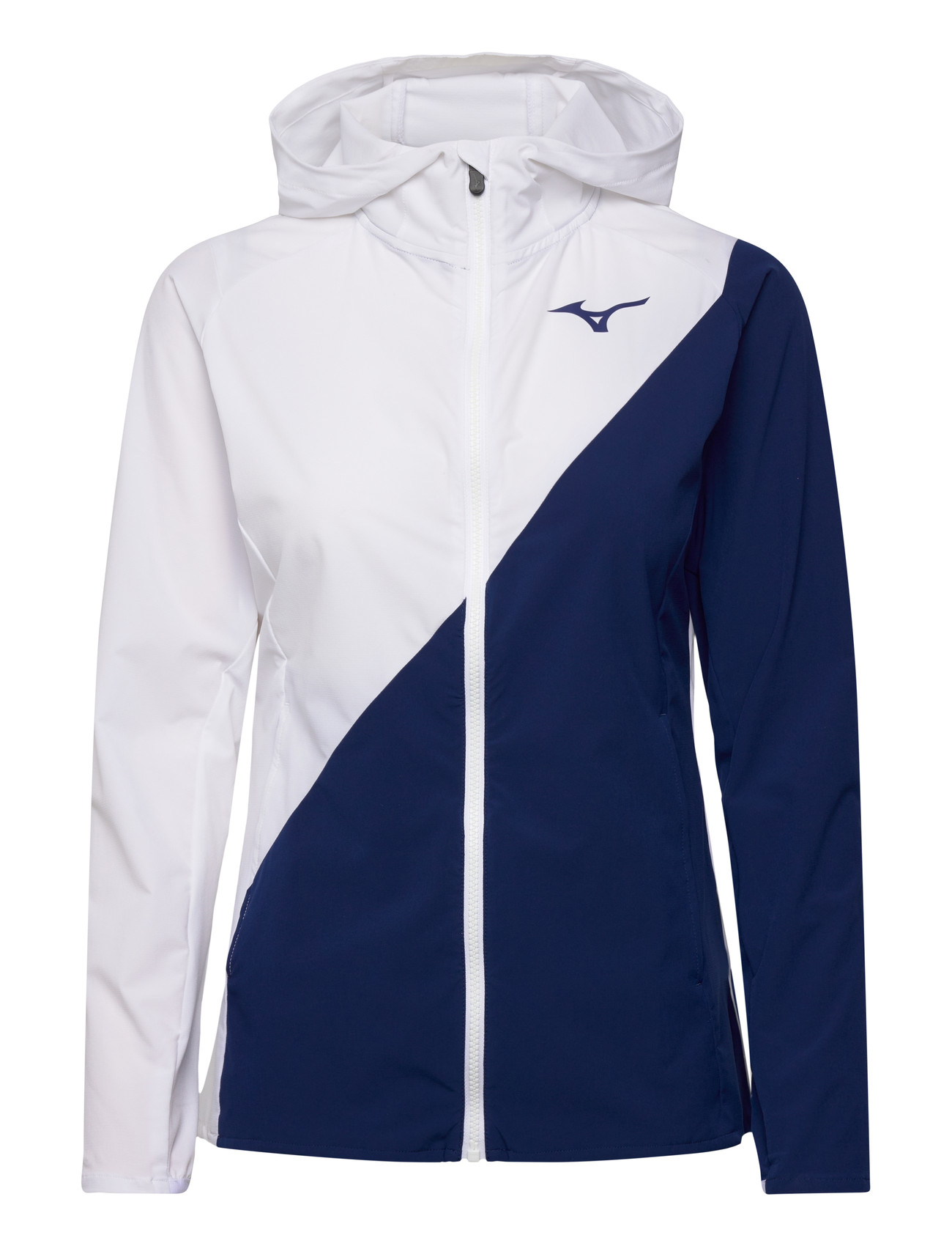 Mizuno Mugen Hooded Jacket (W), XL, Navy, Sport Jackets > Sport Training Jackets, Dame