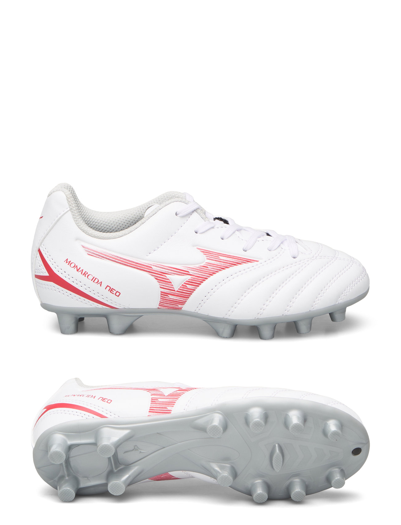 Monarcida Neo Iii Select Jr Shoes Sports Shoes Football Boots White Mizuno