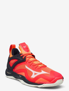 WAVE MIRAGE 3(U) - indoor sports shoes - ignitionred/white/salute