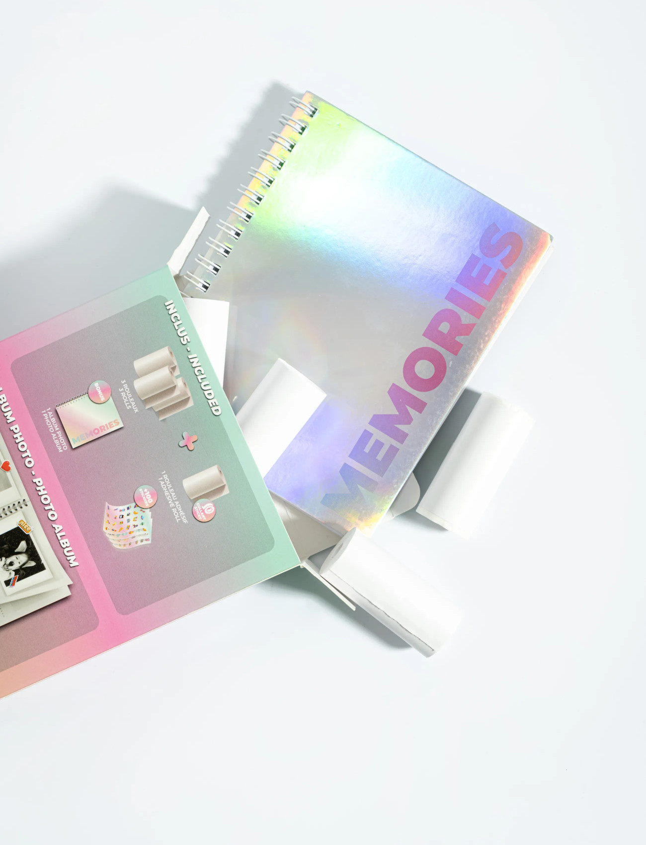 Mobility On Board Creative Recharge Pack : Memories Booklet + 4 Paper Rolls, One Size, Multi/patterned, Legetøj > Electronic & Media, Børn
