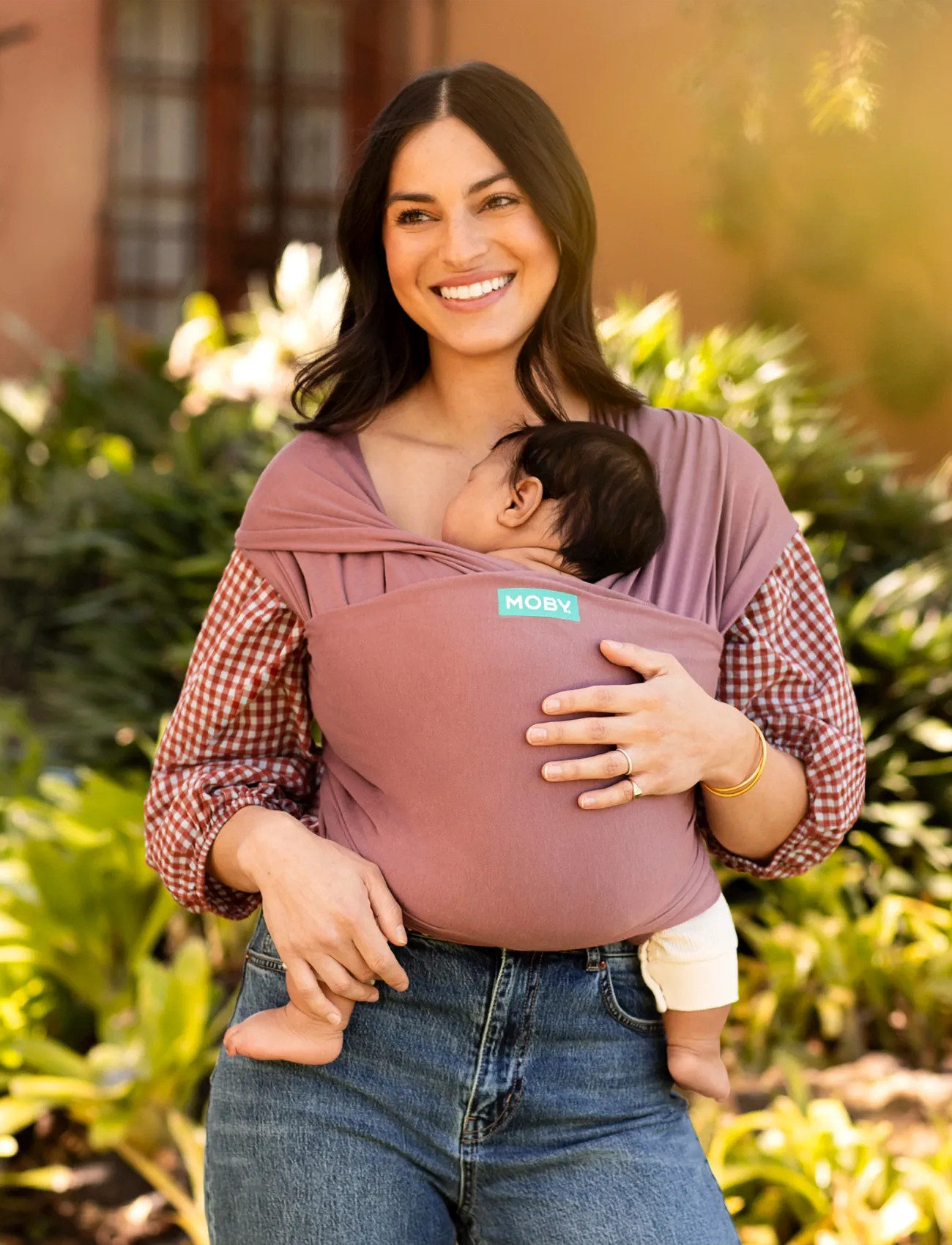 Moby Moby Wrap Evolution - Trerracotta, One Size, Pink, Baby Og Graviditet > Baby Carriers & Baby Wraps, Børn