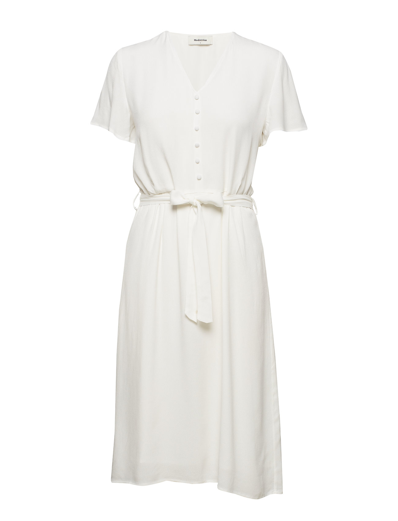 Niles Dress Jurk Knielengte Creme Modstrom modstrom kopen in de aanbieding