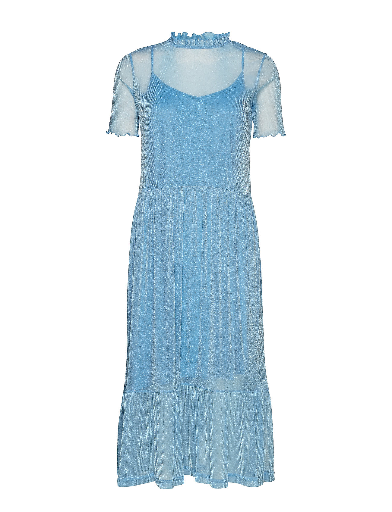 Olea Dress Jurk Knielengte Blauw Modstrom modstrom kopen in de aanbieding Olea Dress Jurk Knielengte Blauw Modstrom modstrom kopen in de aanbieding